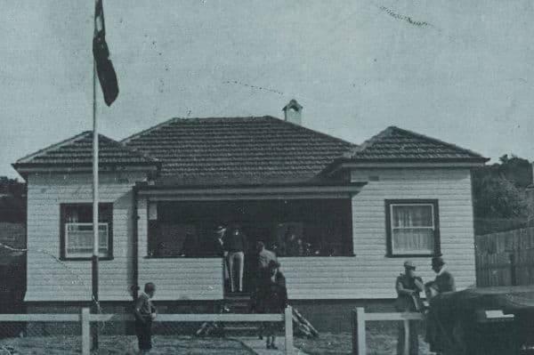 a golf clubhouse